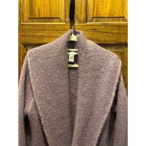 Soft Surroundings Telluride Lavender Sweater Women's Long Cardigan Size XL - Picture 8 of 12